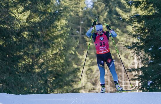 Italy Biathlon Worlds Women Individual