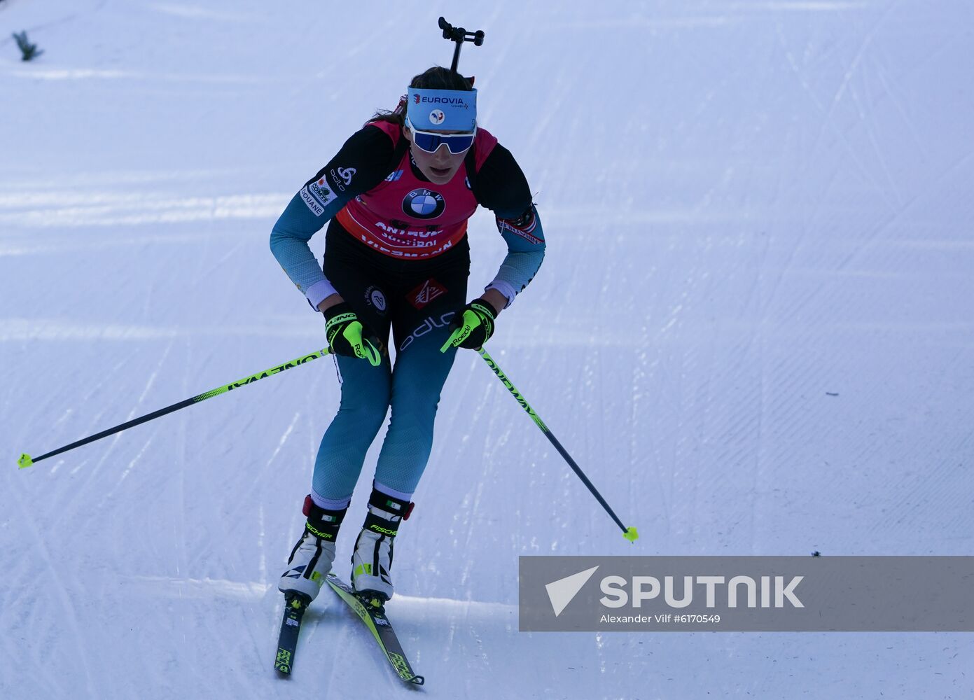 Italy Biathlon Worlds Women Individual