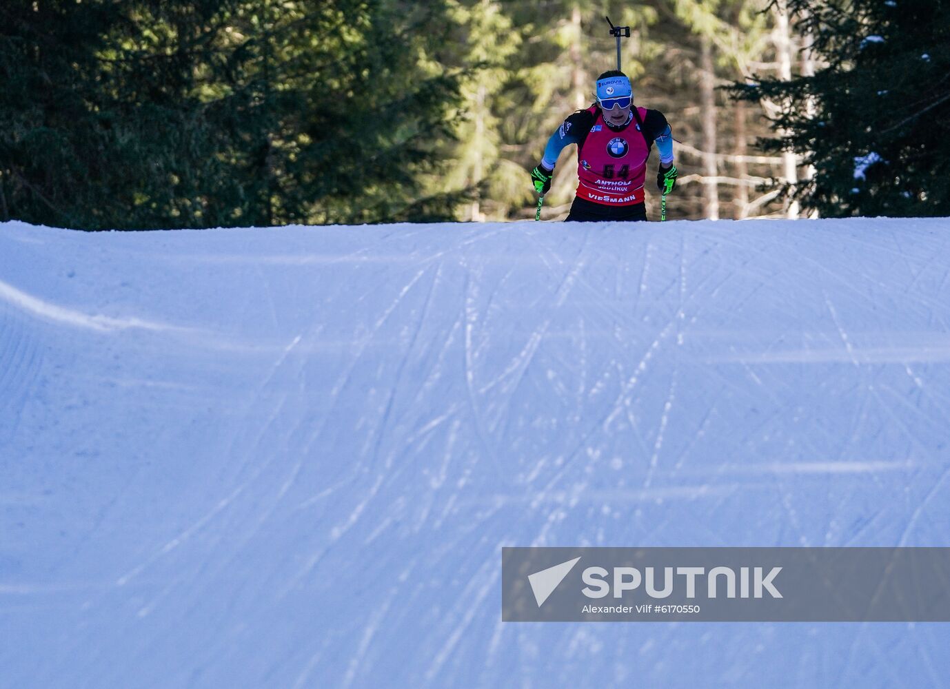 Italy Biathlon Worlds Women Individual