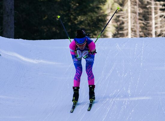 Italy Biathlon Worlds Women Individual