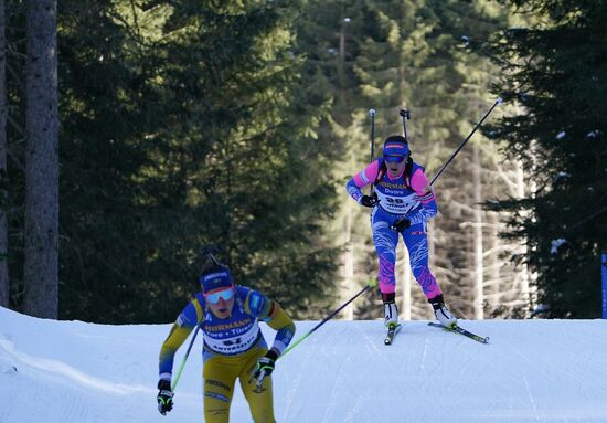 Italy Biathlon Worlds Women Individual