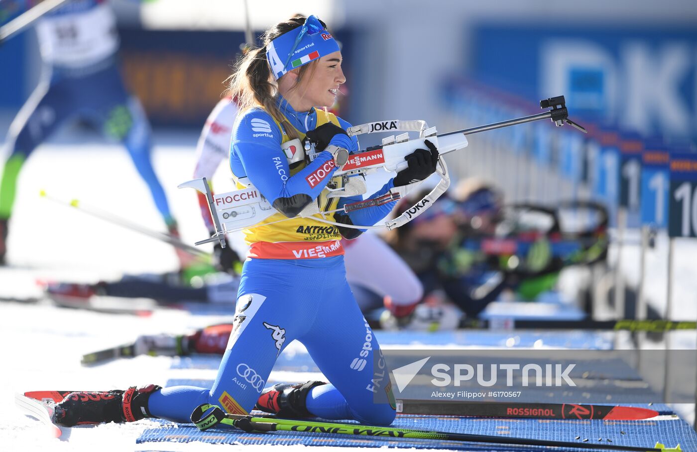 Italy Biathlon Worlds Women Individual Race