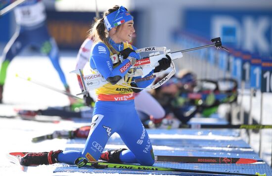 Italy Biathlon Worlds Women Individual Race