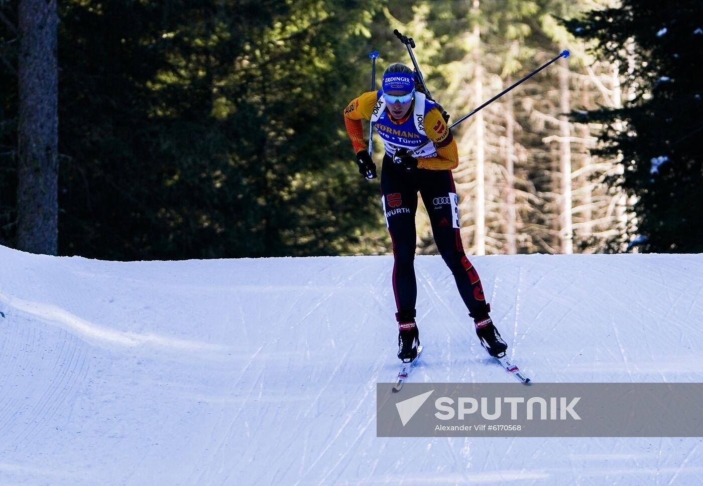 Italy Biathlon Worlds Women Individual