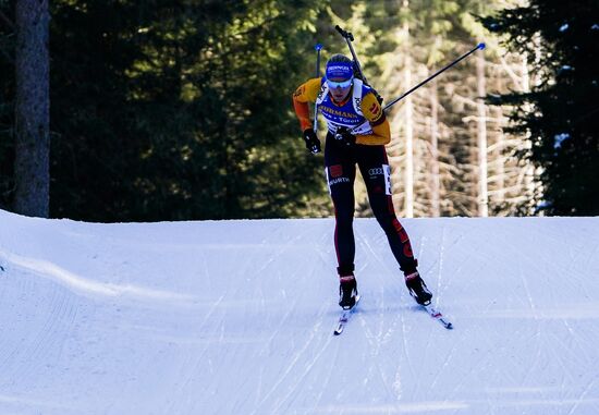 Italy Biathlon Worlds Women Individual