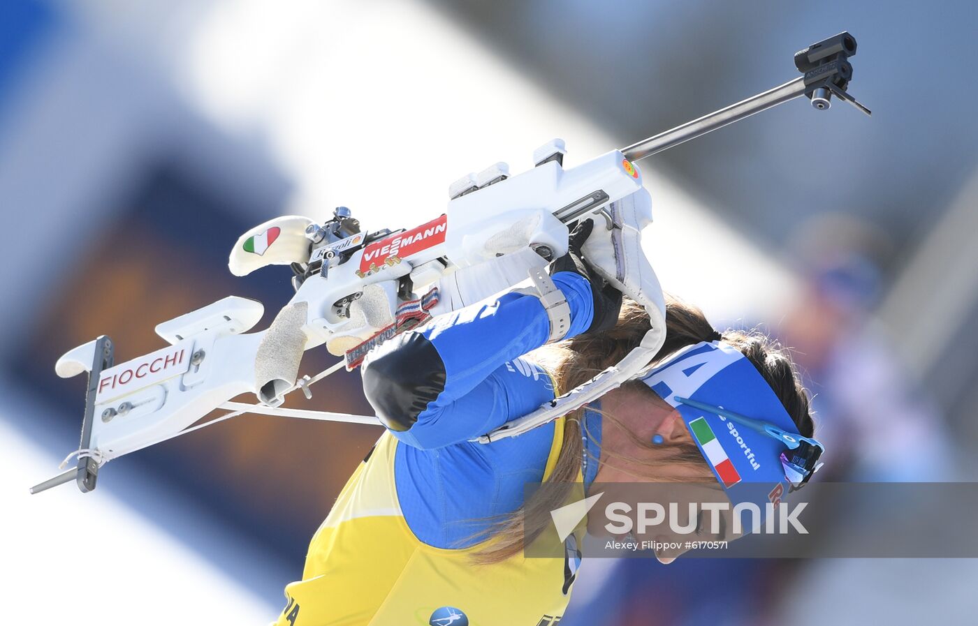 Italy Biathlon Worlds Women Individual Race