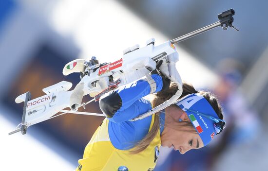 Italy Biathlon Worlds Women Individual Race