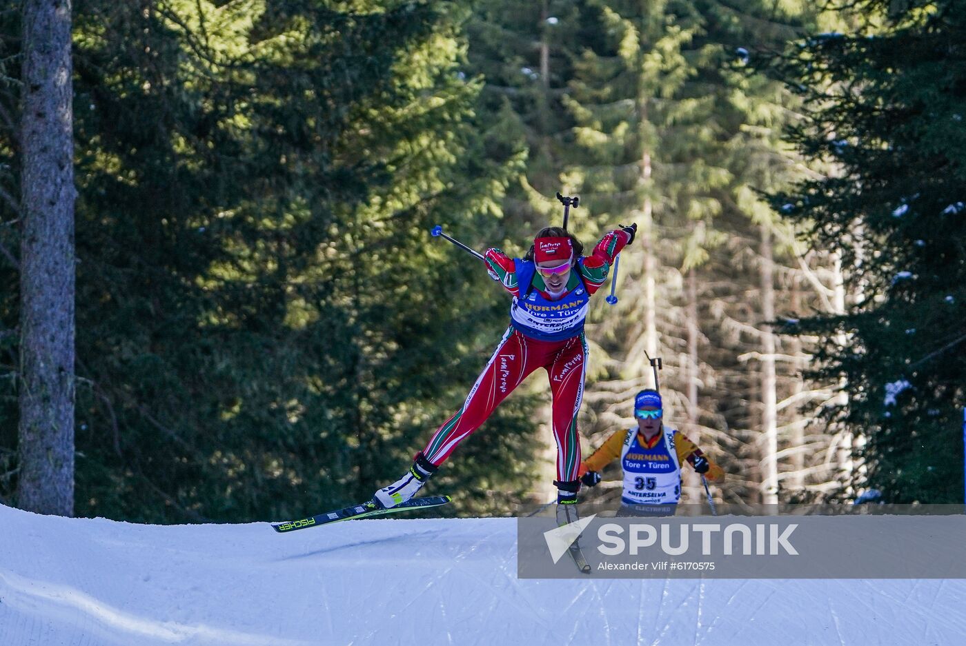 Italy Biathlon Worlds Women Individual