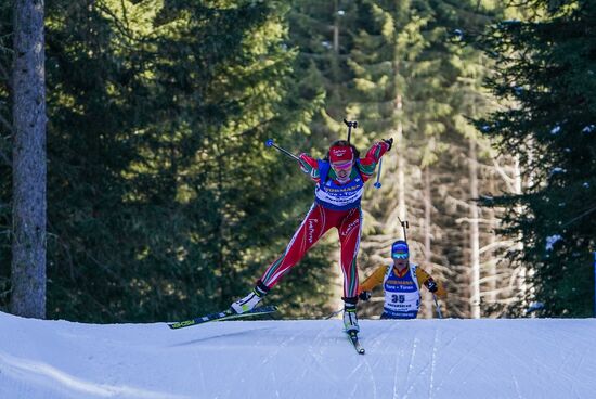 Italy Biathlon Worlds Women Individual