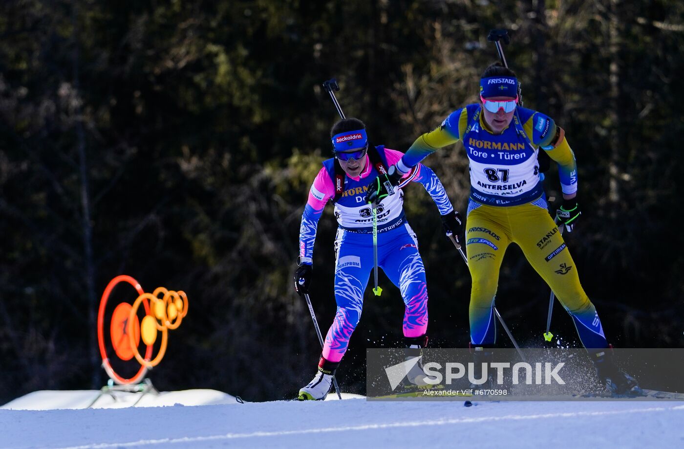 Italy Biathlon Worlds Women Individual