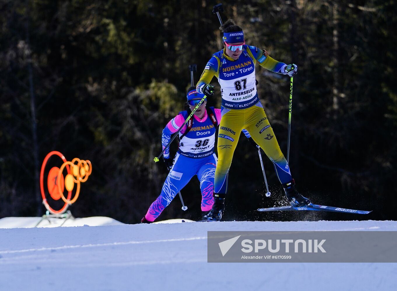 Italy Biathlon Worlds Women Individual