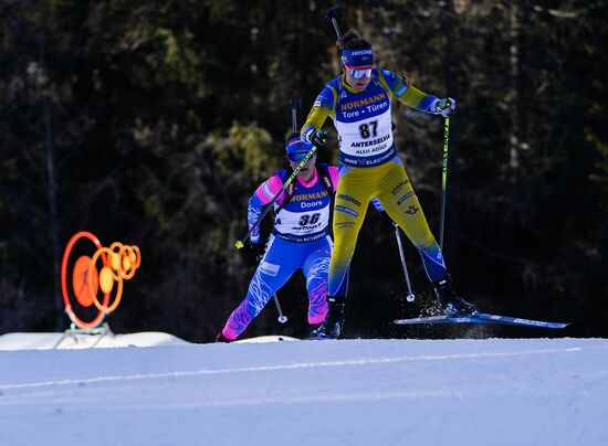 Italy Biathlon Worlds Women Individual