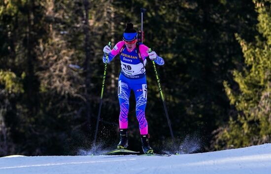 Italy Biathlon Worlds Women Individual