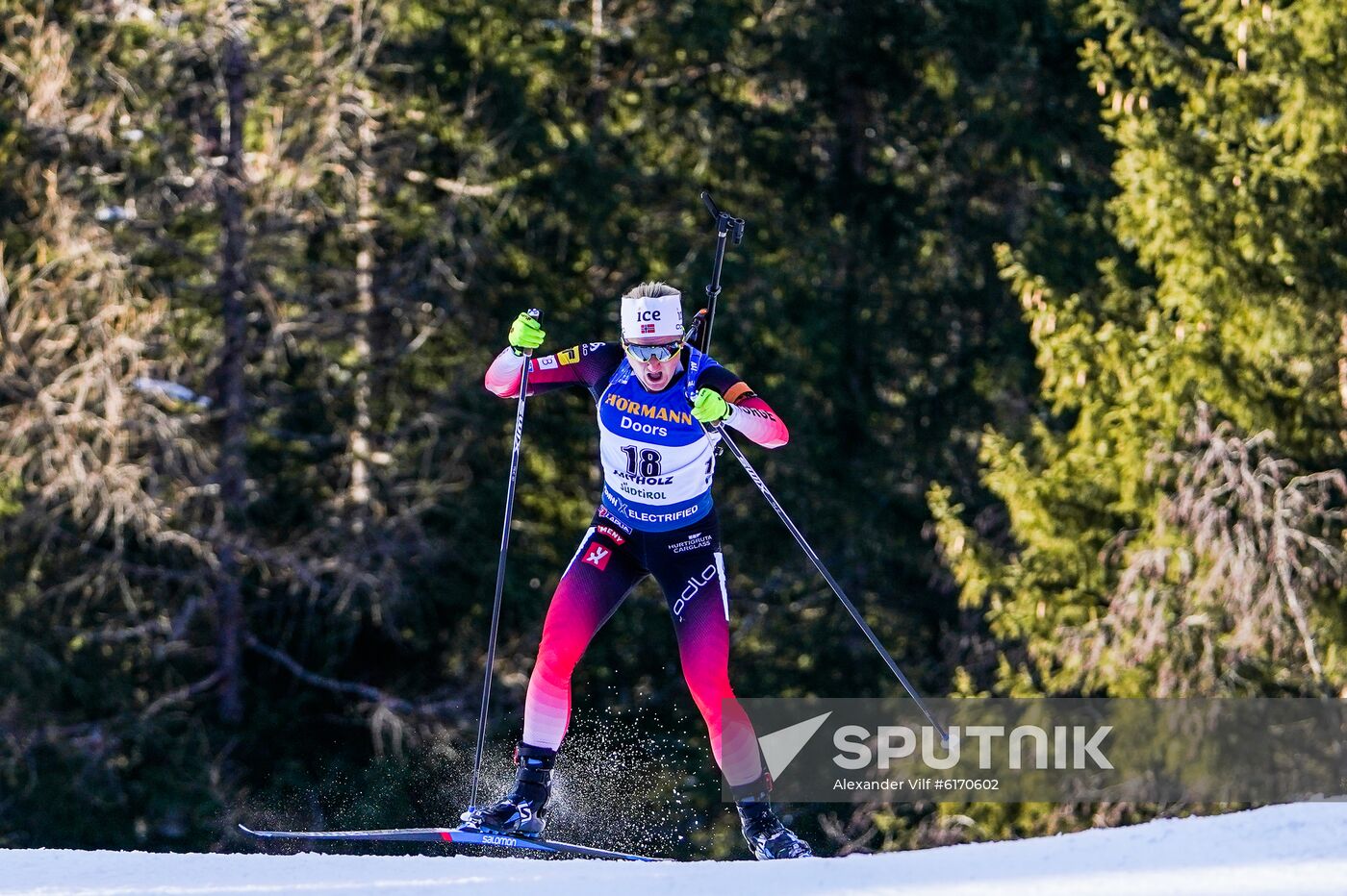 Italy Biathlon Worlds Women Individual