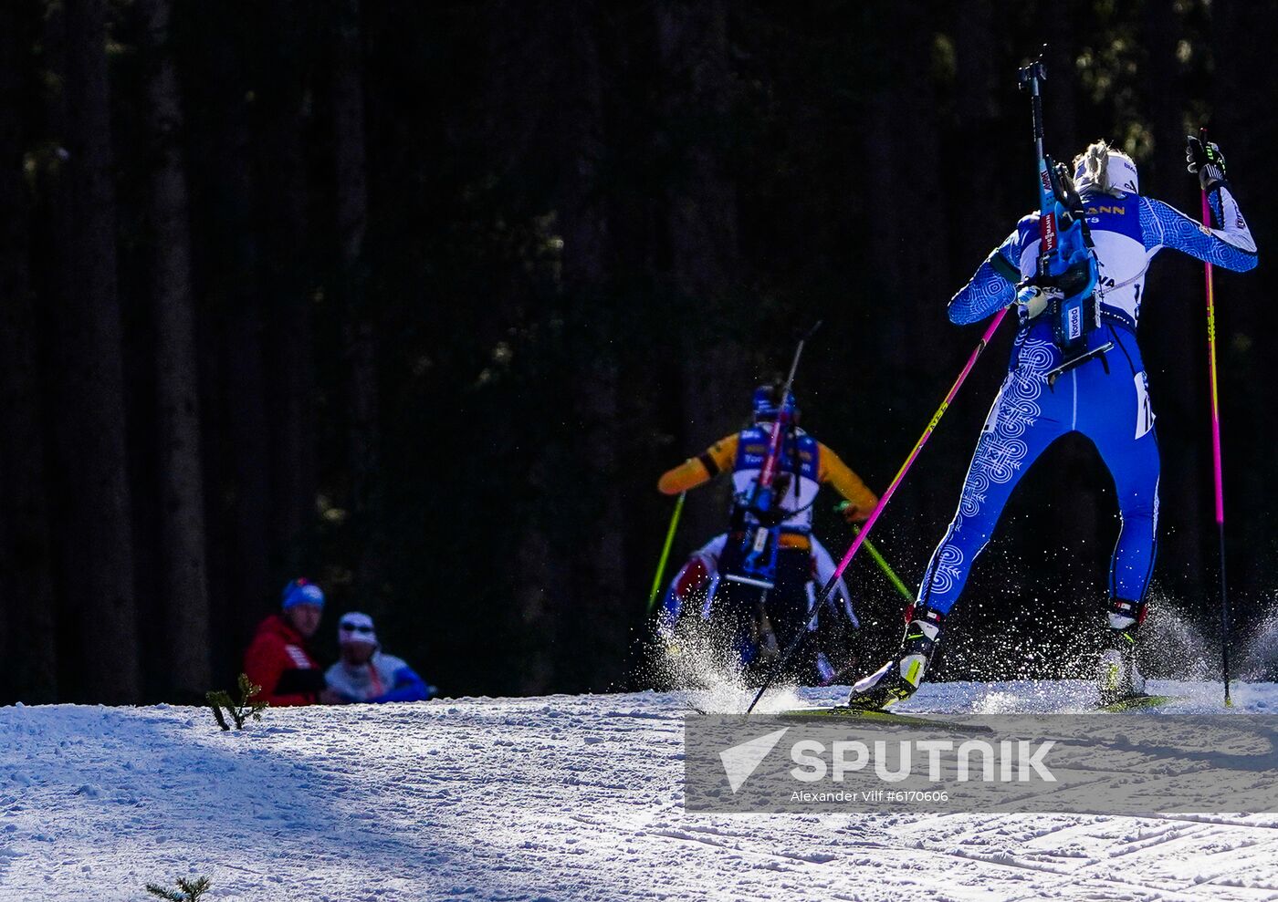 Italy Biathlon Worlds Women Individual