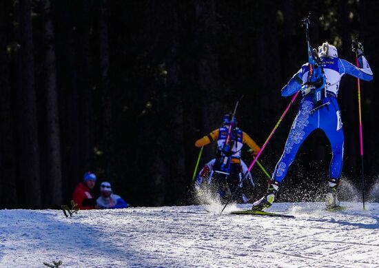 Italy Biathlon Worlds Women Individual