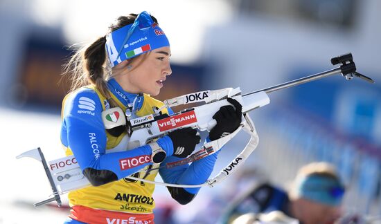 Italy Biathlon Worlds Women Individual Race