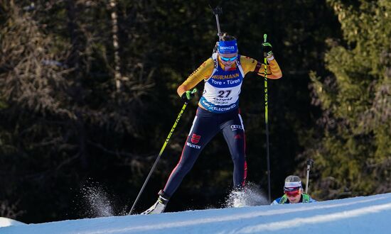 Italy Biathlon Worlds Women Individual