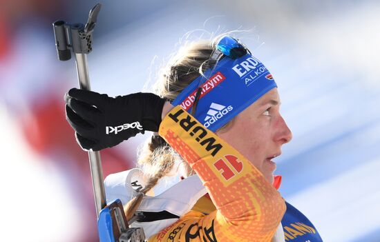 Italy Biathlon Worlds Women Individual Race