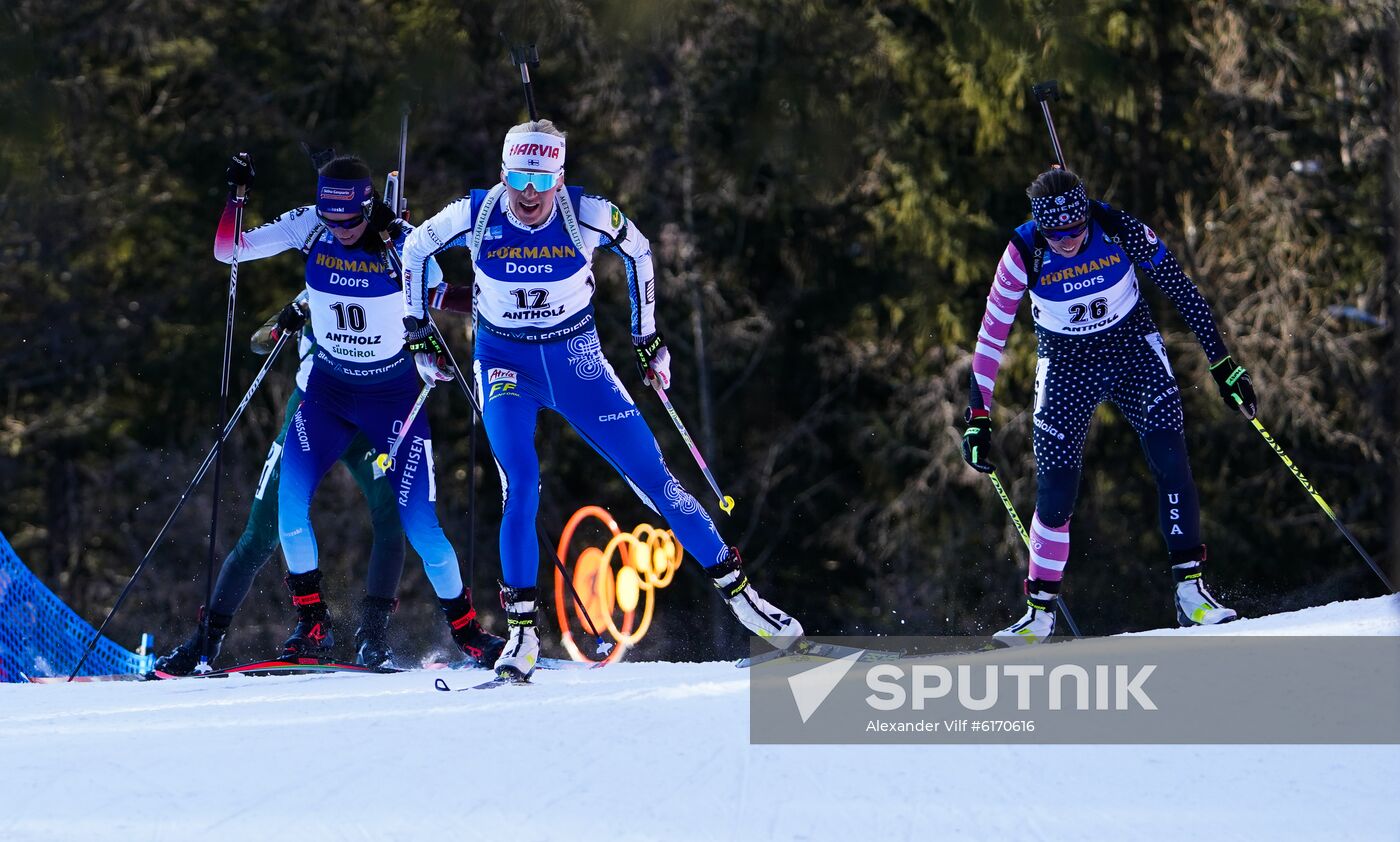 Italy Biathlon Worlds Women Individual