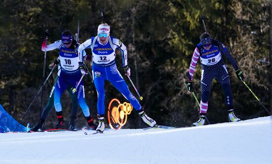 Italy Biathlon Worlds Women Individual