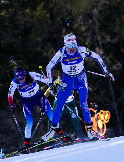 Italy Biathlon Worlds Women Individual