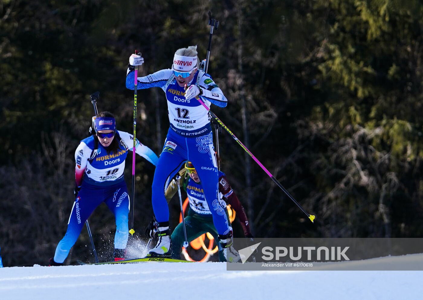 Italy Biathlon Worlds Women Individual