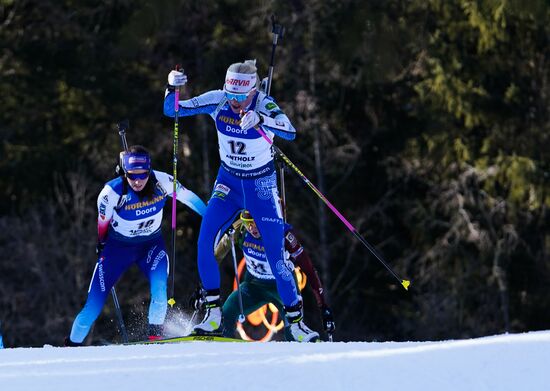 Italy Biathlon Worlds Women Individual