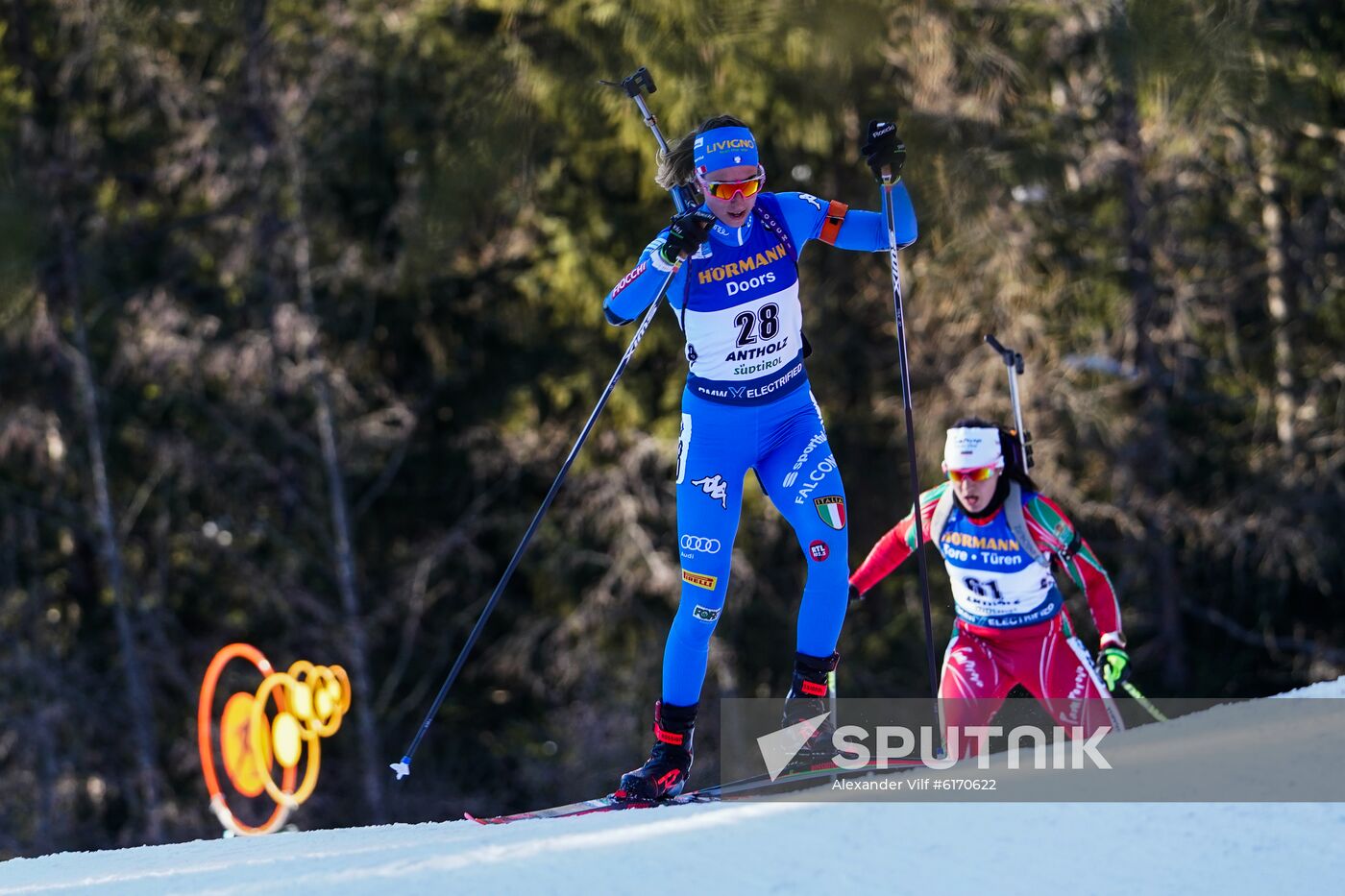 Italy Biathlon Worlds Women Individual