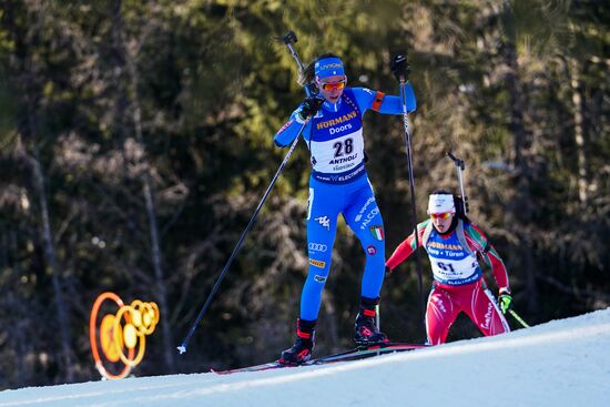 Italy Biathlon Worlds Women Individual