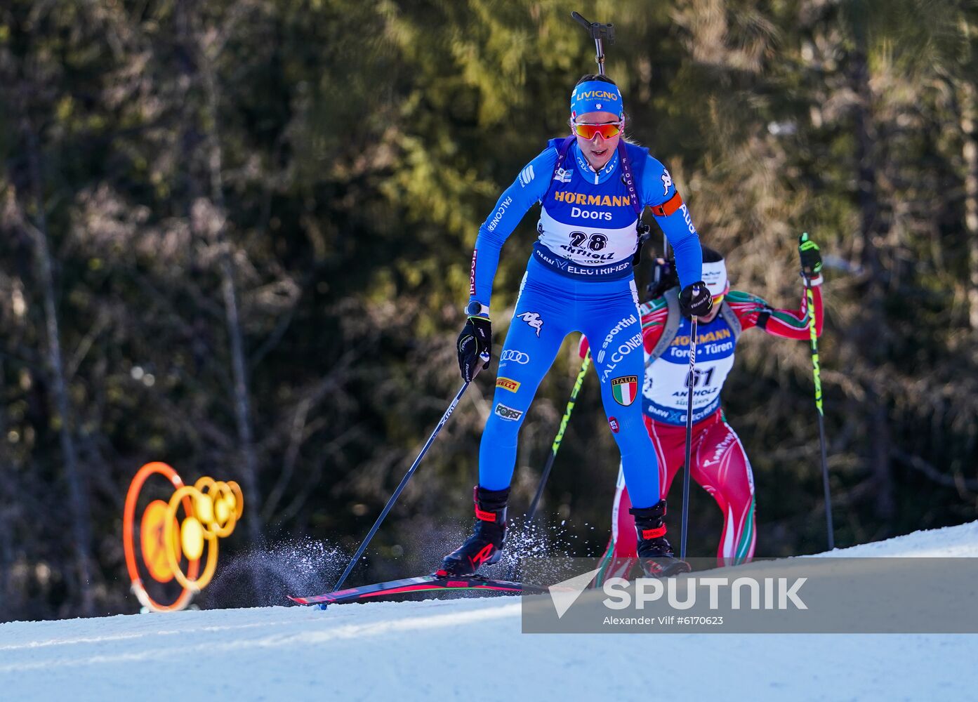 Italy Biathlon Worlds Women Individual