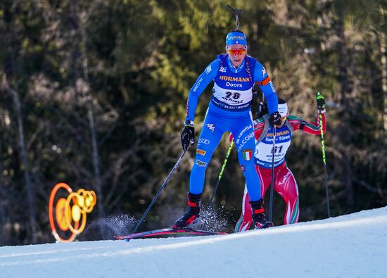 Italy Biathlon Worlds Women Individual