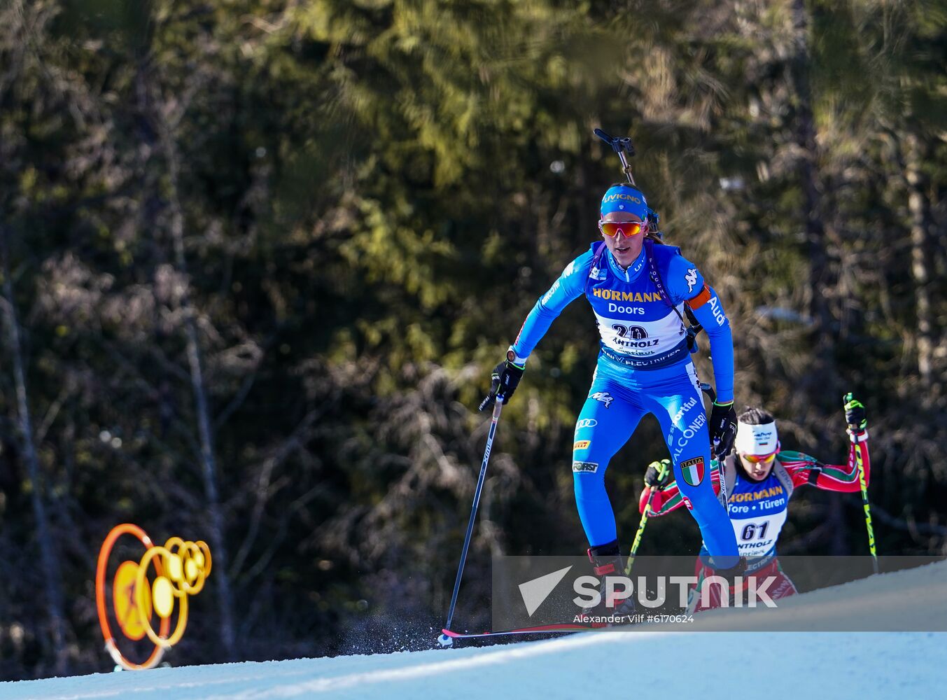 Italy Biathlon Worlds Women Individual