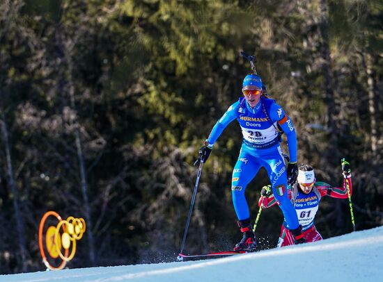 Italy Biathlon Worlds Women Individual