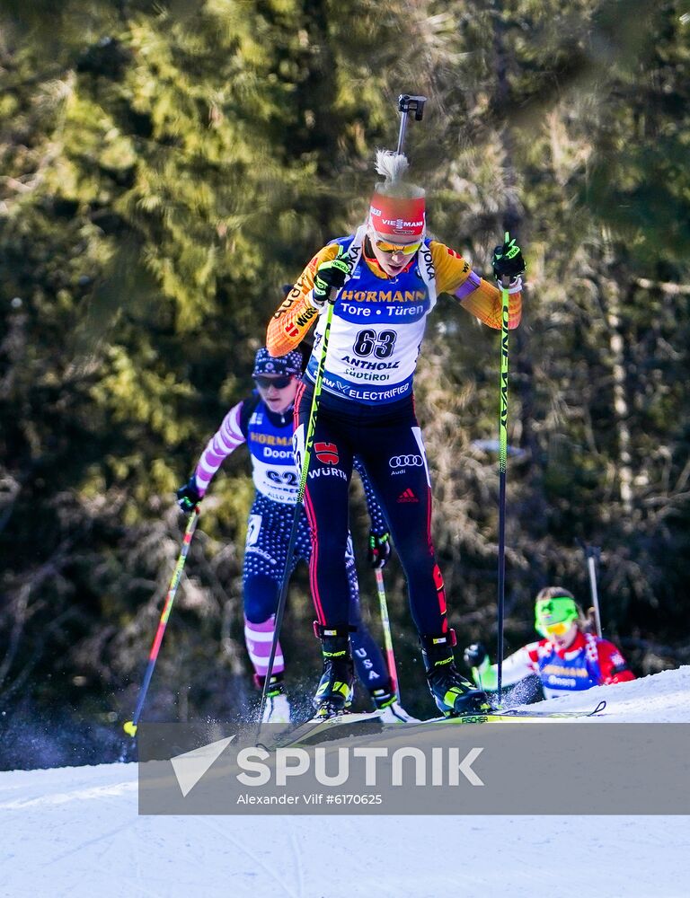 Italy Biathlon Worlds Women Individual