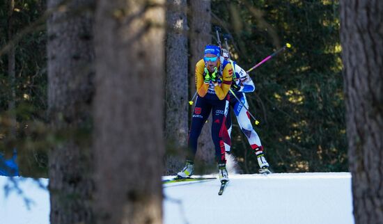 Italy Biathlon Worlds Women Individual
