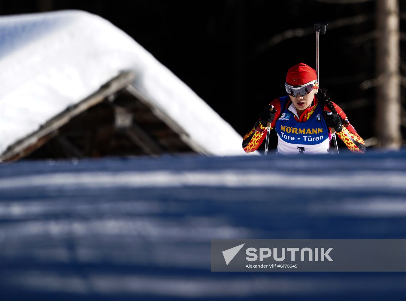 Italy Biathlon Worlds Women Individual