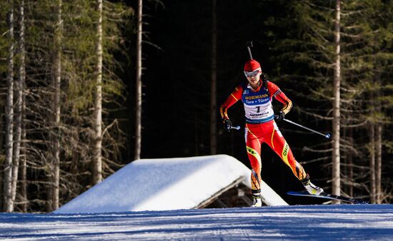 Italy Biathlon Worlds Women Individual