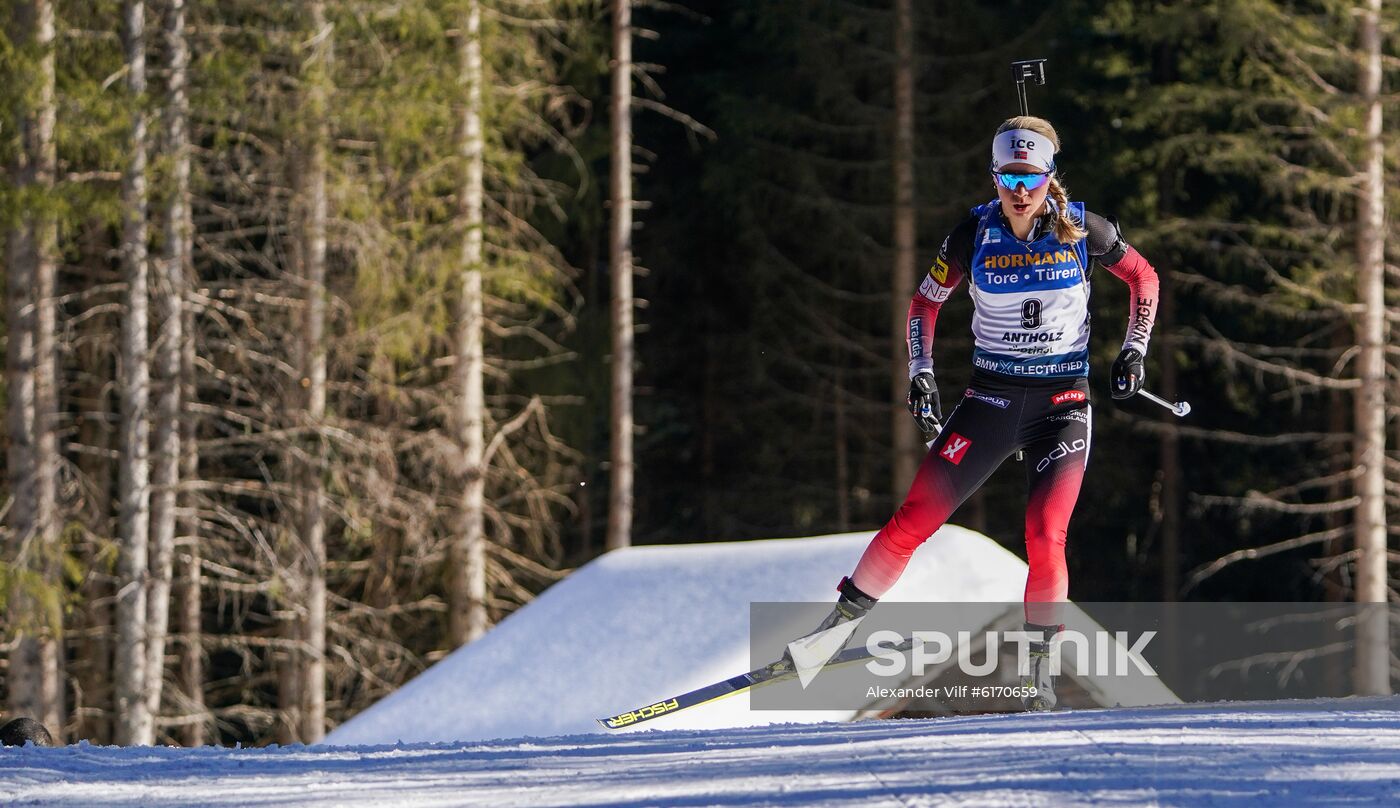 Italy Biathlon Worlds Women Individual