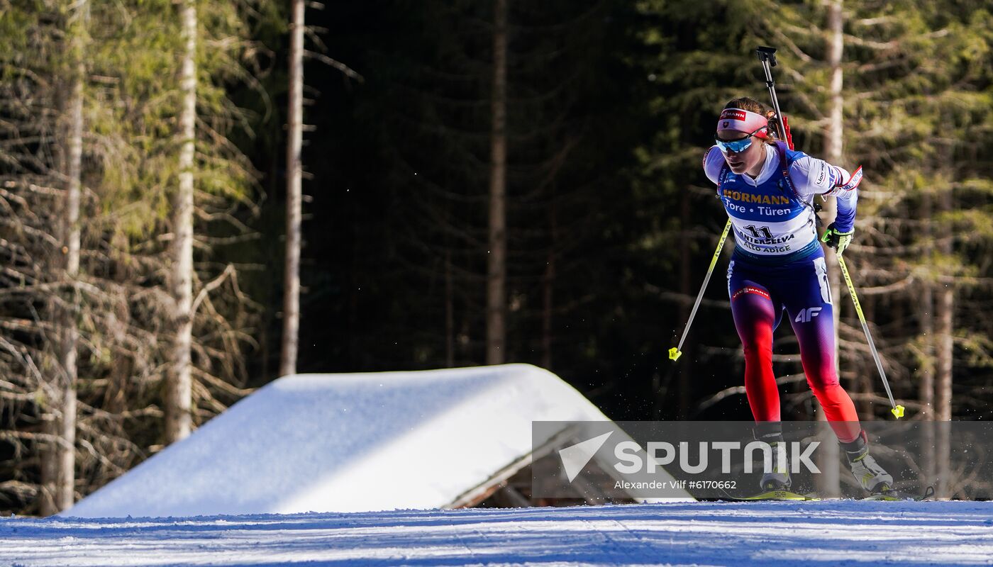 Italy Biathlon Worlds Women Individual