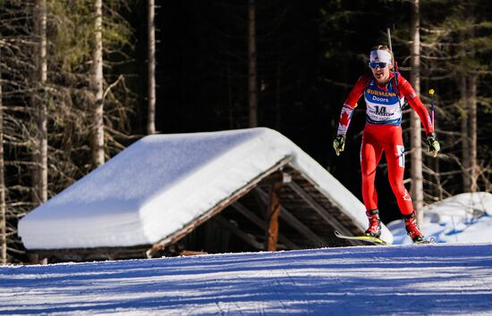 Italy Biathlon Worlds Women Individual