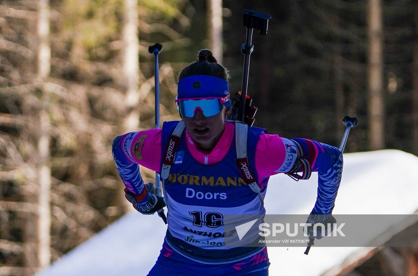 Italy Biathlon Worlds Women Individual