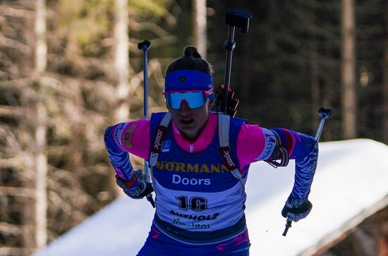 Italy Biathlon Worlds Women Individual