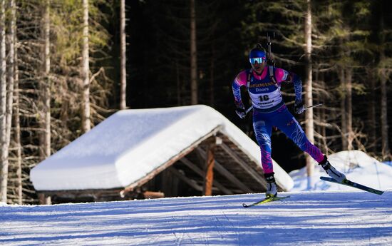 Italy Biathlon Worlds Women Individual