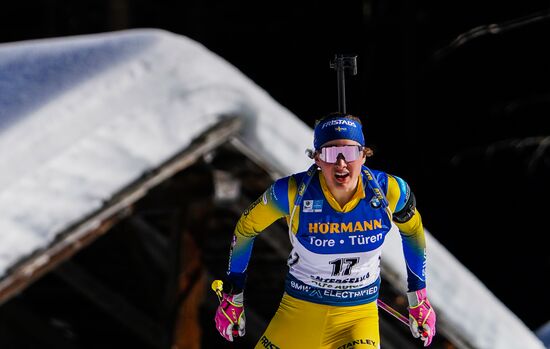 Italy Biathlon Worlds Women Individual