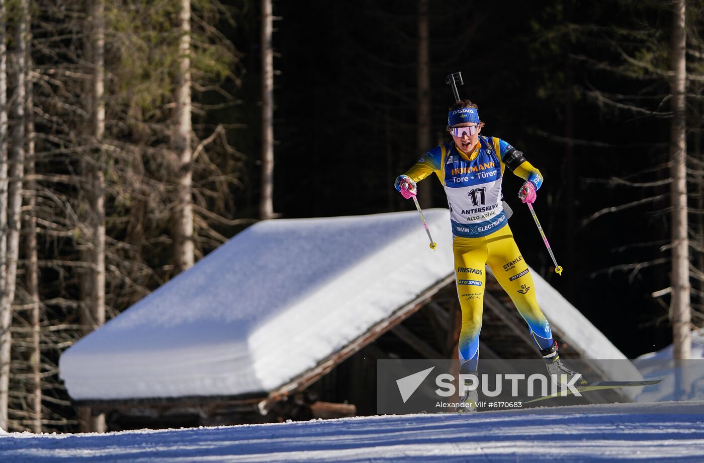 Italy Biathlon Worlds Women Individual