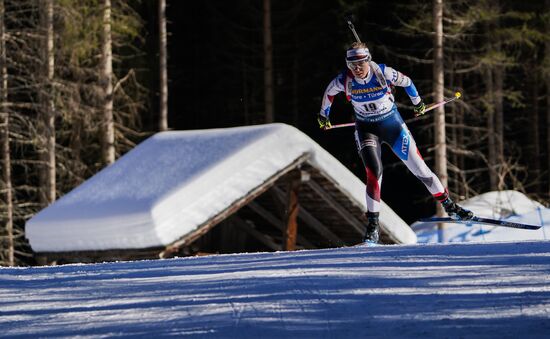 Italy Biathlon Worlds Women Individual