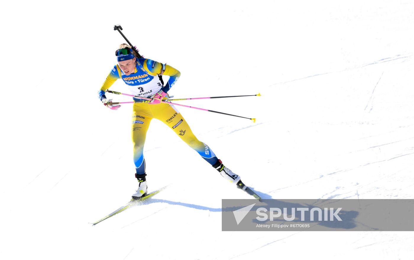 Italy Biathlon Worlds Women Individual Race