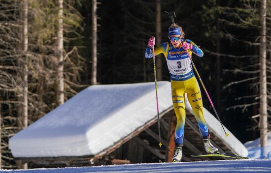 Italy Biathlon Worlds Women Individual