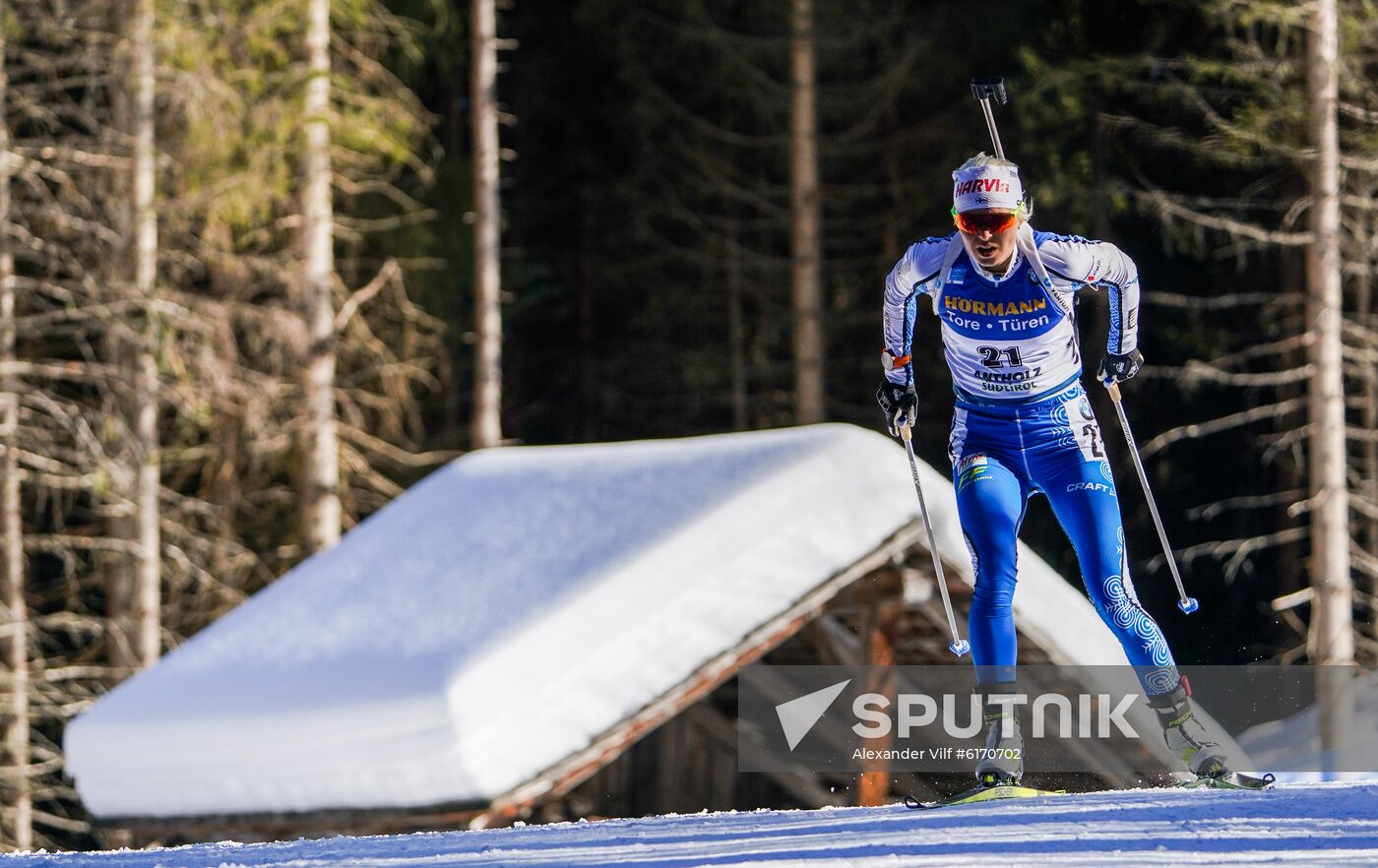 Italy Biathlon Worlds Women Individual